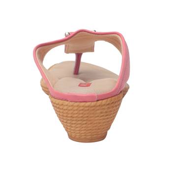 women peach synthetic Sandal 4
