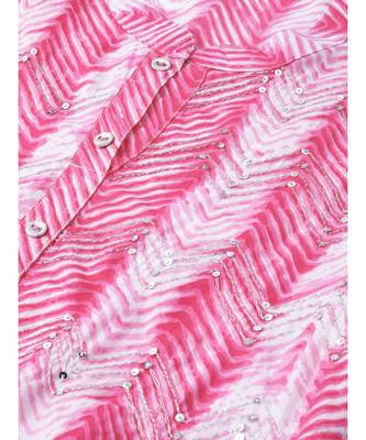 Pink embroidered Cotton Kurta and Sharara Set 2