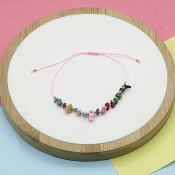 Pink anklets 1