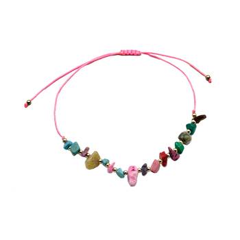 Pink anklets 3