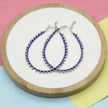 Blue anklets 1