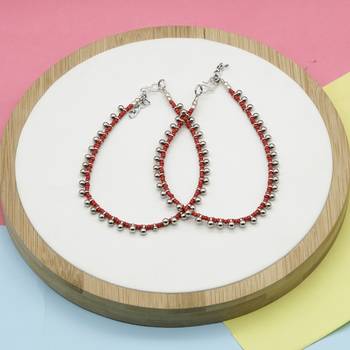 Red anklets 1