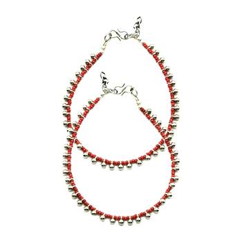 Red anklets 3