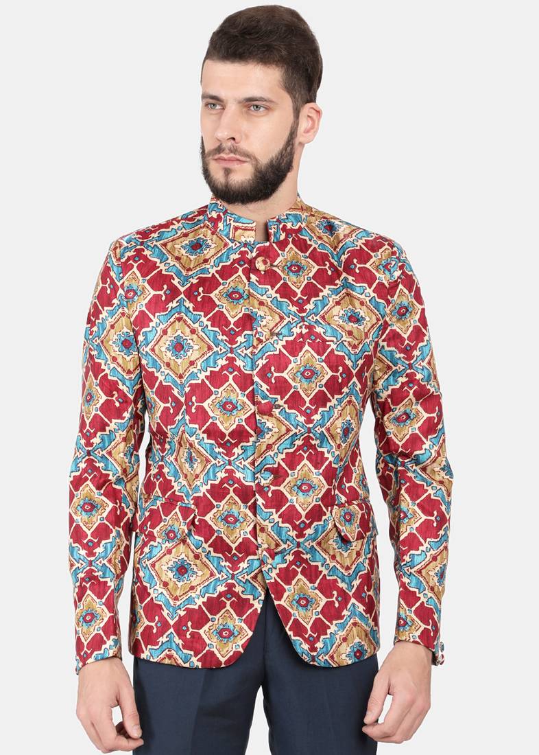 bandhgala jacket with jeans