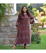 Jawta long Aline silt kurta