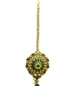 Green hair-accessories