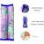 atorakushon   Imported Fabric blue Multipurpose MakeUp  Cosmetic pouch set of 3
