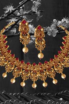 Ruby ruby  necklace-sets