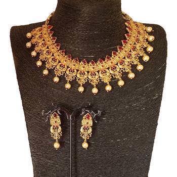 Ruby ruby  necklace-sets 2
