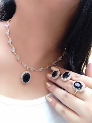 Black diamond jewellery-combo 1