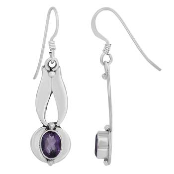 Purple Amethyst   Earrings 2