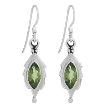 Green Peridot   Earrings 1
