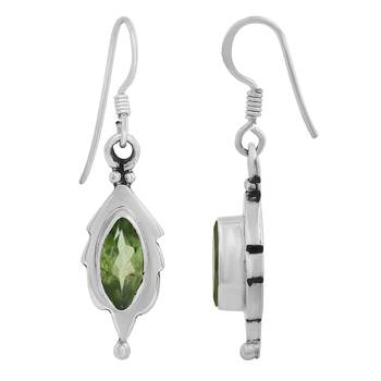 Green Peridot   Earrings 2