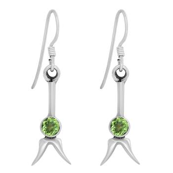Green Peridot   Earrings 1
