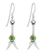 Green Peridot   Earrings