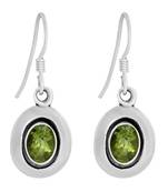 Green Peridot   Earrings