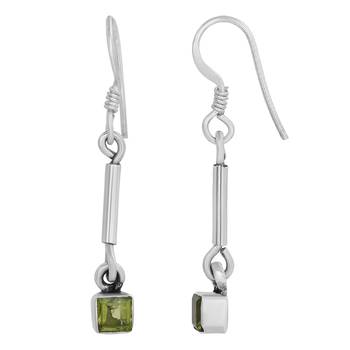 Green Peridot   Earrings 2