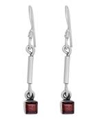 Red Garnet Earrings