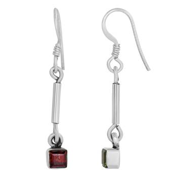 Red Garnet Earrings 2