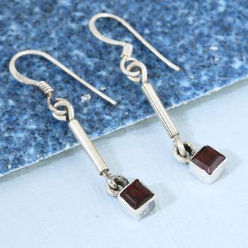 Red Garnet Earrings 3