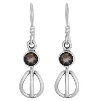 Brown Quartz   Earrings 1