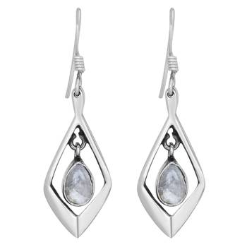 Multicolor Moonstone Earrings 1