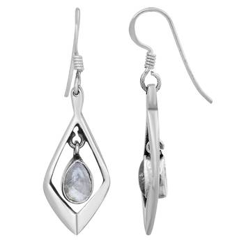 Multicolor Moonstone Earrings 2