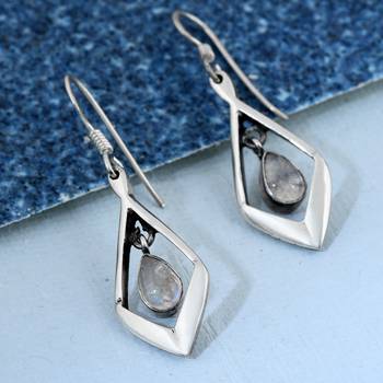Multicolor Moonstone Earrings 3