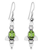 Green Peridot   Earrings