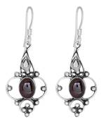 Red Garnet Earrings