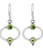 Green Peridot   Earrings