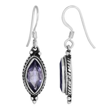 Purple Amethyst   Earrings 2