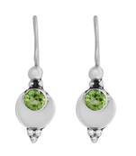 Green Peridot   Earrings