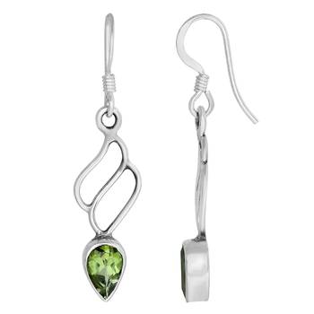 Green Peridot   Earrings 2