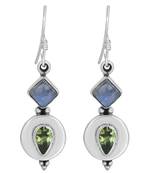 Multicolor Peridot   Earrings