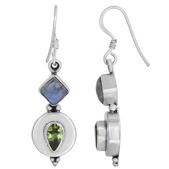 Multicolor Peridot   Earrings 2