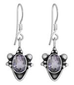 Purple Amethyst   Earrings