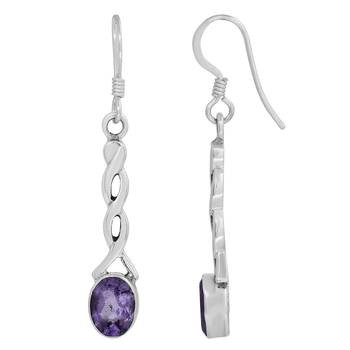 Purple Amethyst   Earrings 2