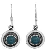 Green Chalcedony Earrings