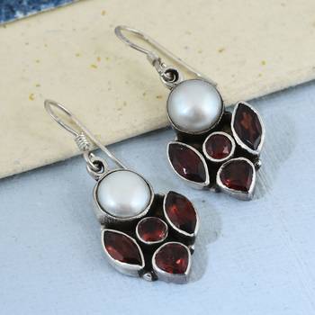 Multicolor Pearl Earrings 3