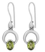 Green Peridot   Earrings