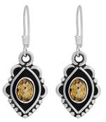 Yellow Citrine Earrings