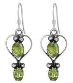 Green Peridot   Earrings