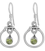 Green Peridot   Earrings
