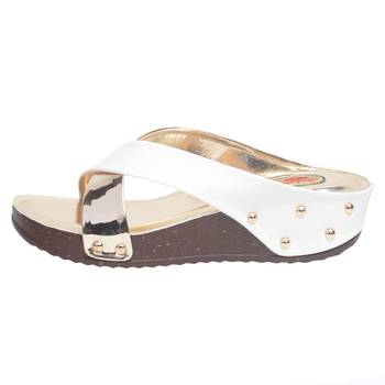Women white Synthetic Sandal 3