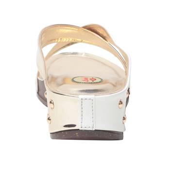 Women white Synthetic Sandal 4