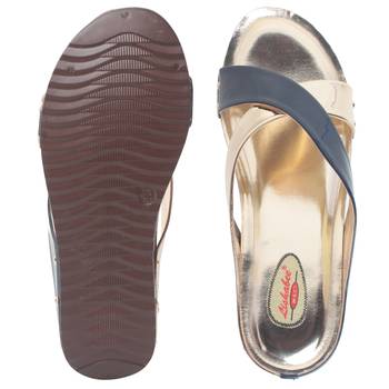 Women Blue Synthetic Sandal 5