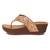 women Synthetic Gold Sandals