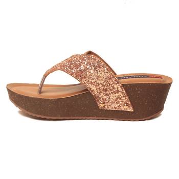 women Synthetic Pink Sandals 3