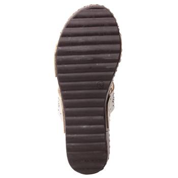women Black Synthetic leather Wedges 5